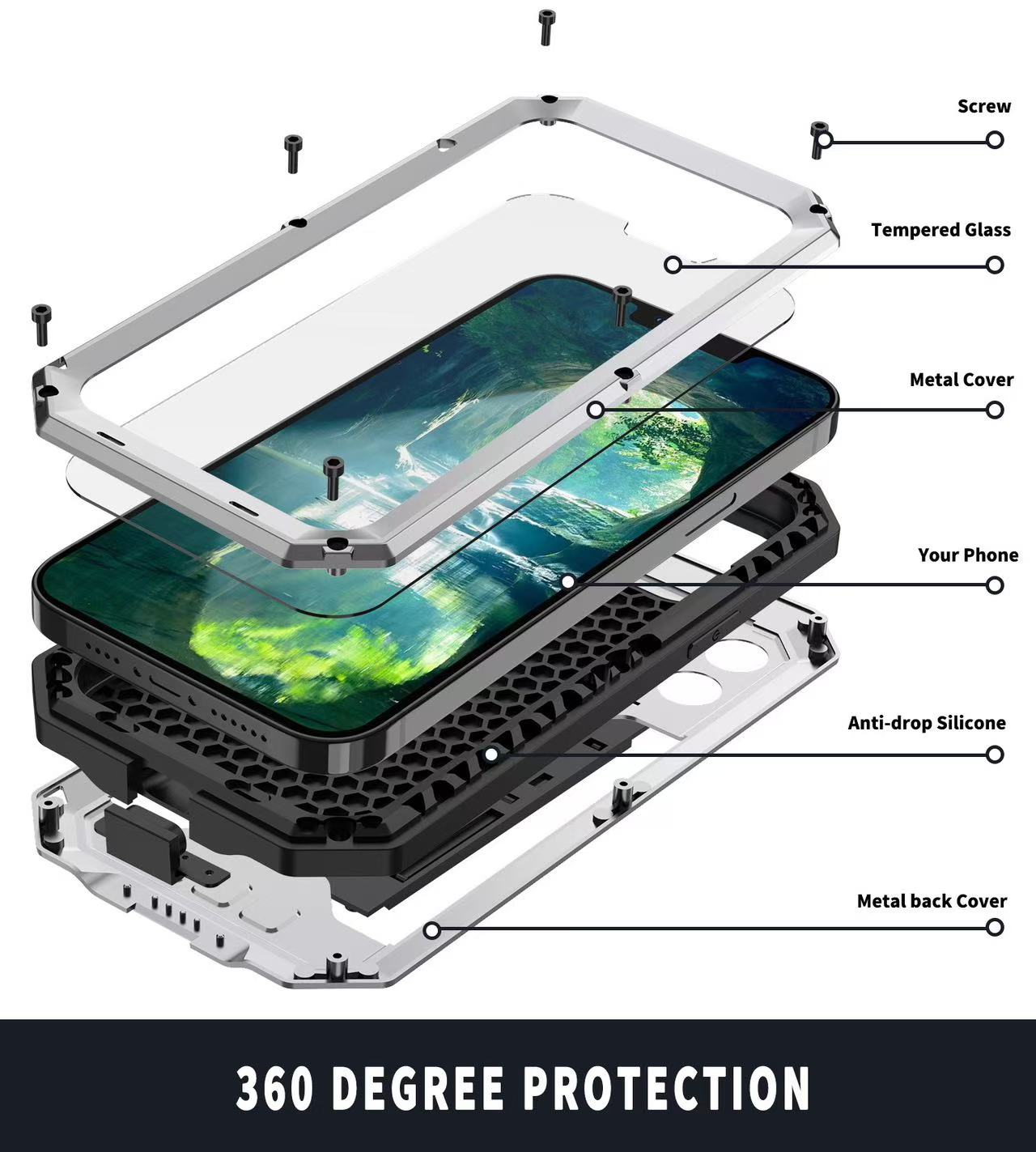 Military Heavy Duty Metal Case - đánh giá và giá Heavy Equipment Bucket
