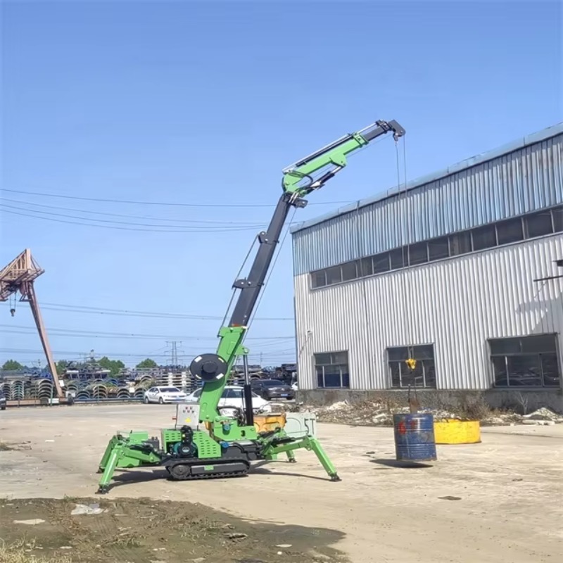 Compact Mini Spider Crane Hydr - đánh giá và giá Heavy Equipment Lift