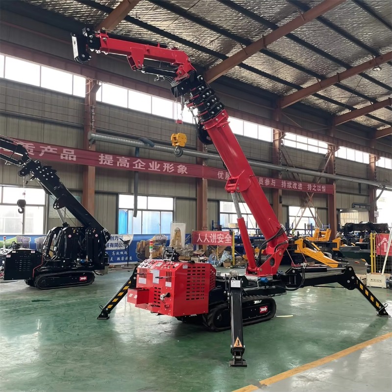Compact Mini Spider Crane Hydr - đánh giá và giá Heavy Equipment Lift