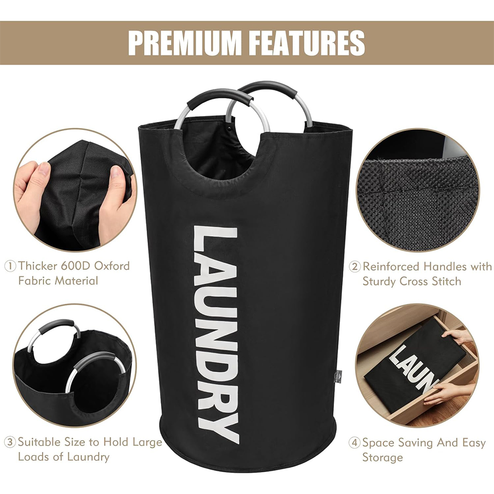 90L Large Collapsible Laundry  - đánh giá và giá Heavy Equipment Washing
