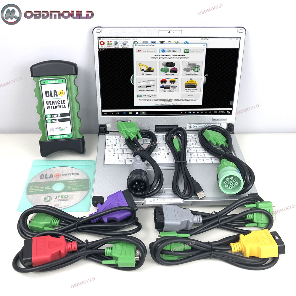 ForJ-pro DLA Diagnostic DLA+CF - đánh giá và giá Heavy Equipment Software