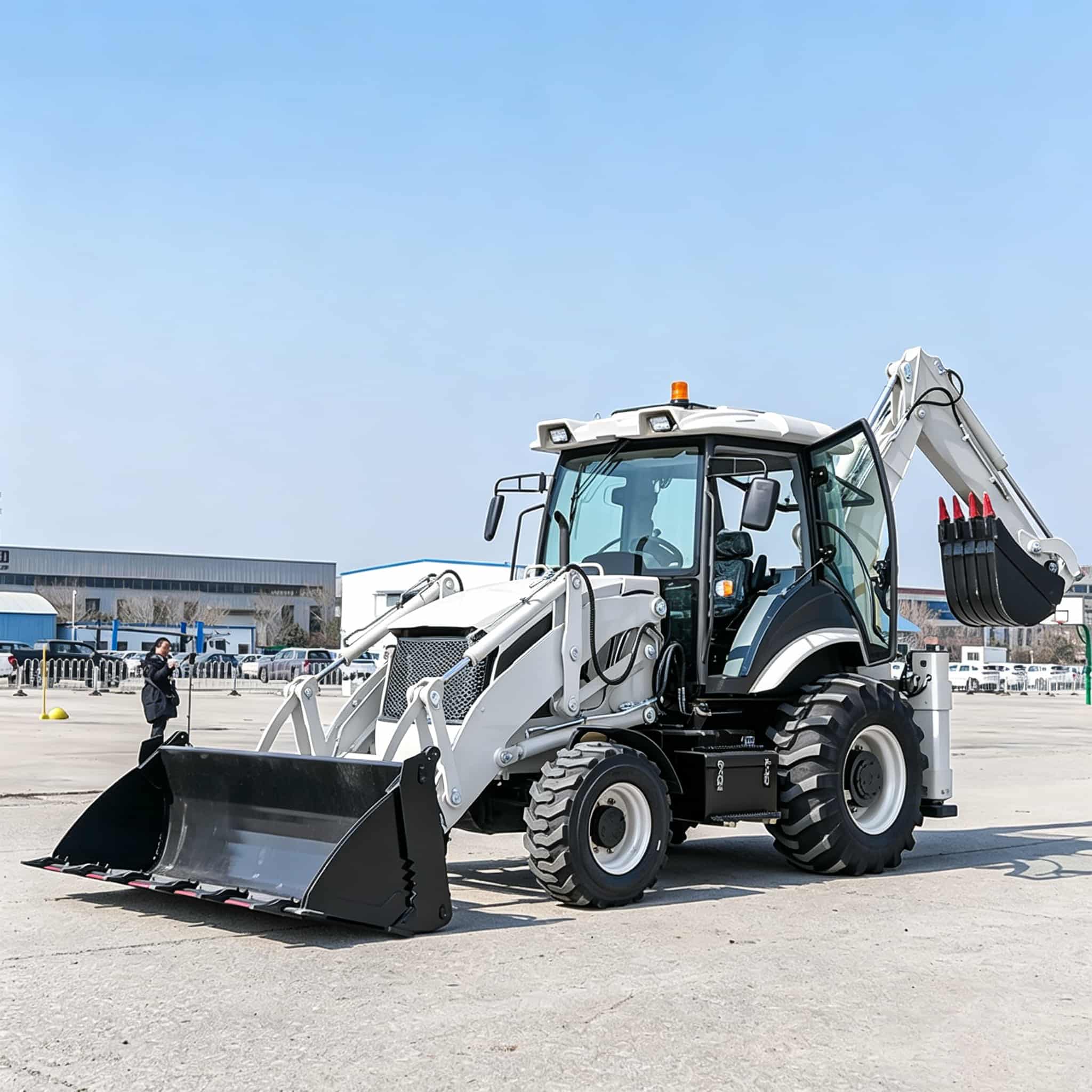 40-30C Ce Certified Backhoe Lo - đánh giá và giá Heavy Equipment Grinder
